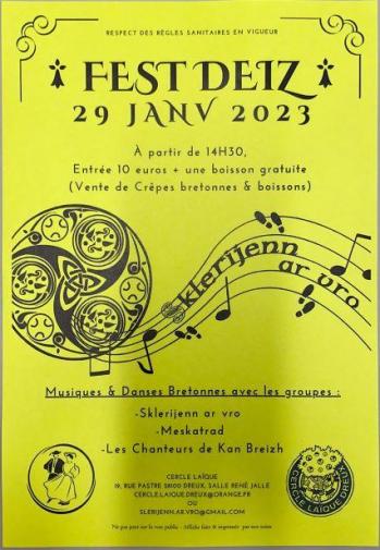 Affiche fest deiz dreux