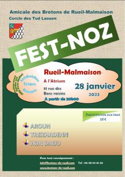 Affiche festnoz rueil 2023