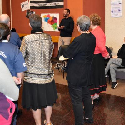 Cedric leblanc presentant le terroir 1