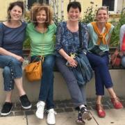 Danseuses des Danserien Pariz aux Europeades 2019