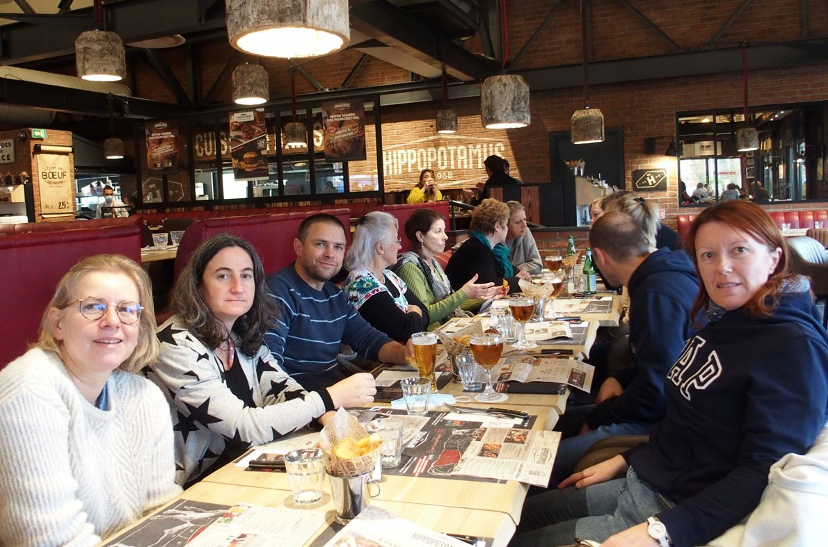 Un dejeuner convivial
