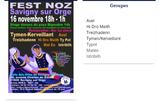 Fest-noz vraz de Savigny-sur-orge