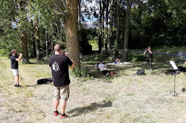 31052020 musiciens deconfines en foret r