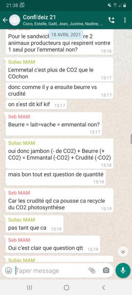 Epreuve ekolo mam