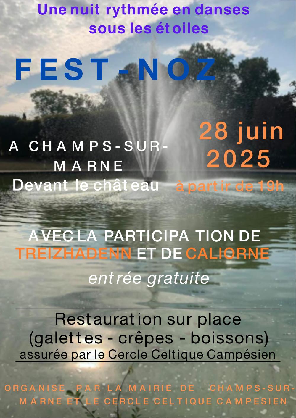 Fest noz champs sur marne