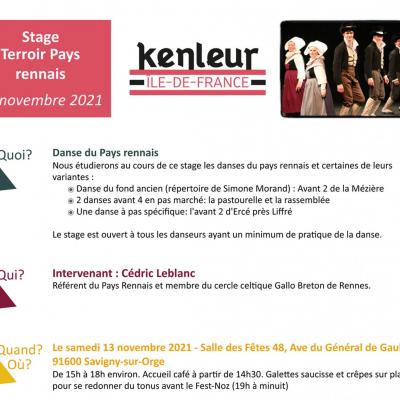 Fiche kenleur pays rennes pour tamm kreiz