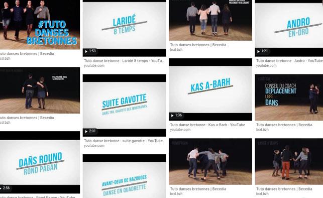Tutoriels danses bretonnes 1
